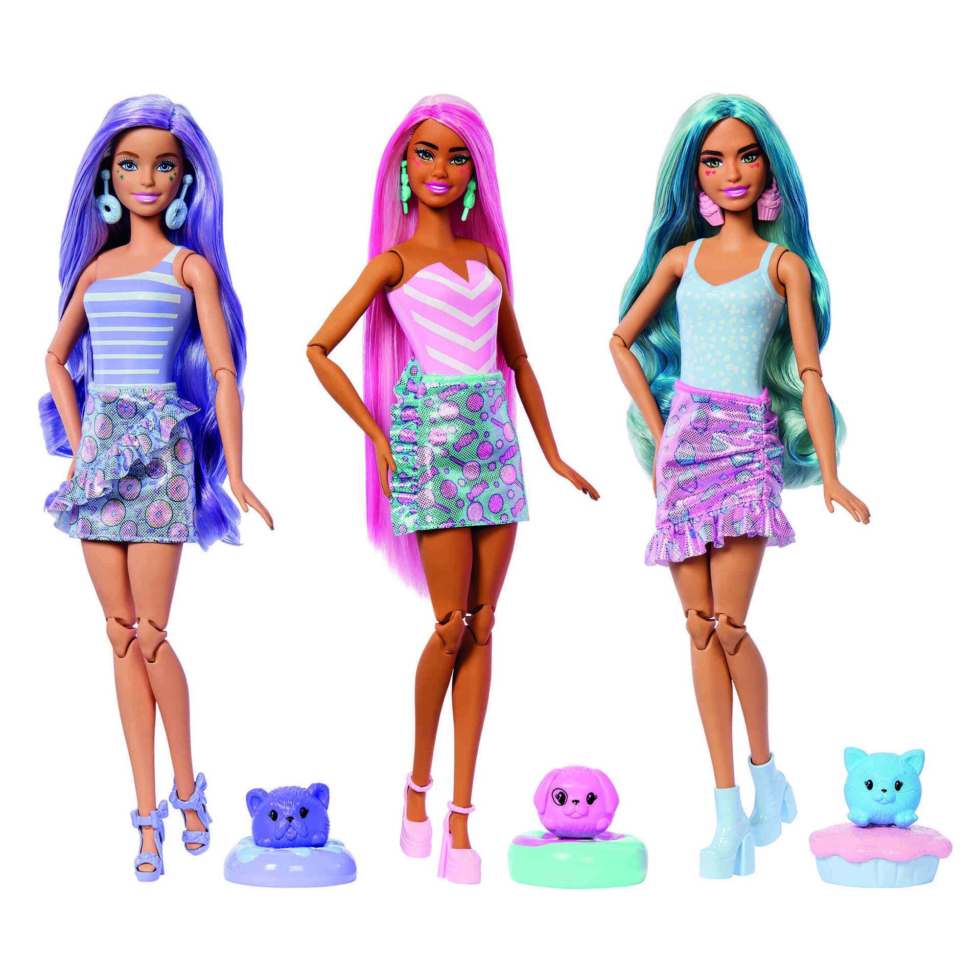 Boneca Barbie Frutas Doces Color Reveal