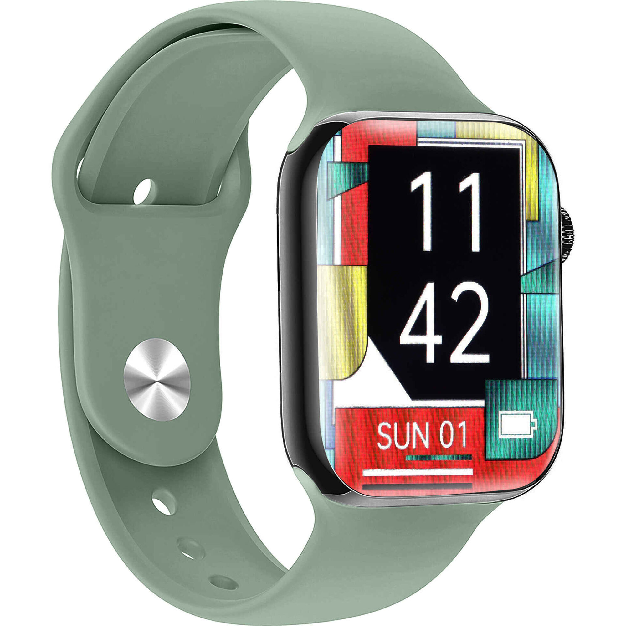 Rel&oacute;gio Smartwatch Verde Bazar&atilde;o