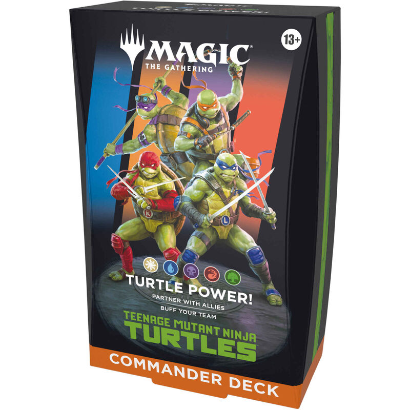 Magic: The Gathering – Cartas TCG TMNT Commander Deck