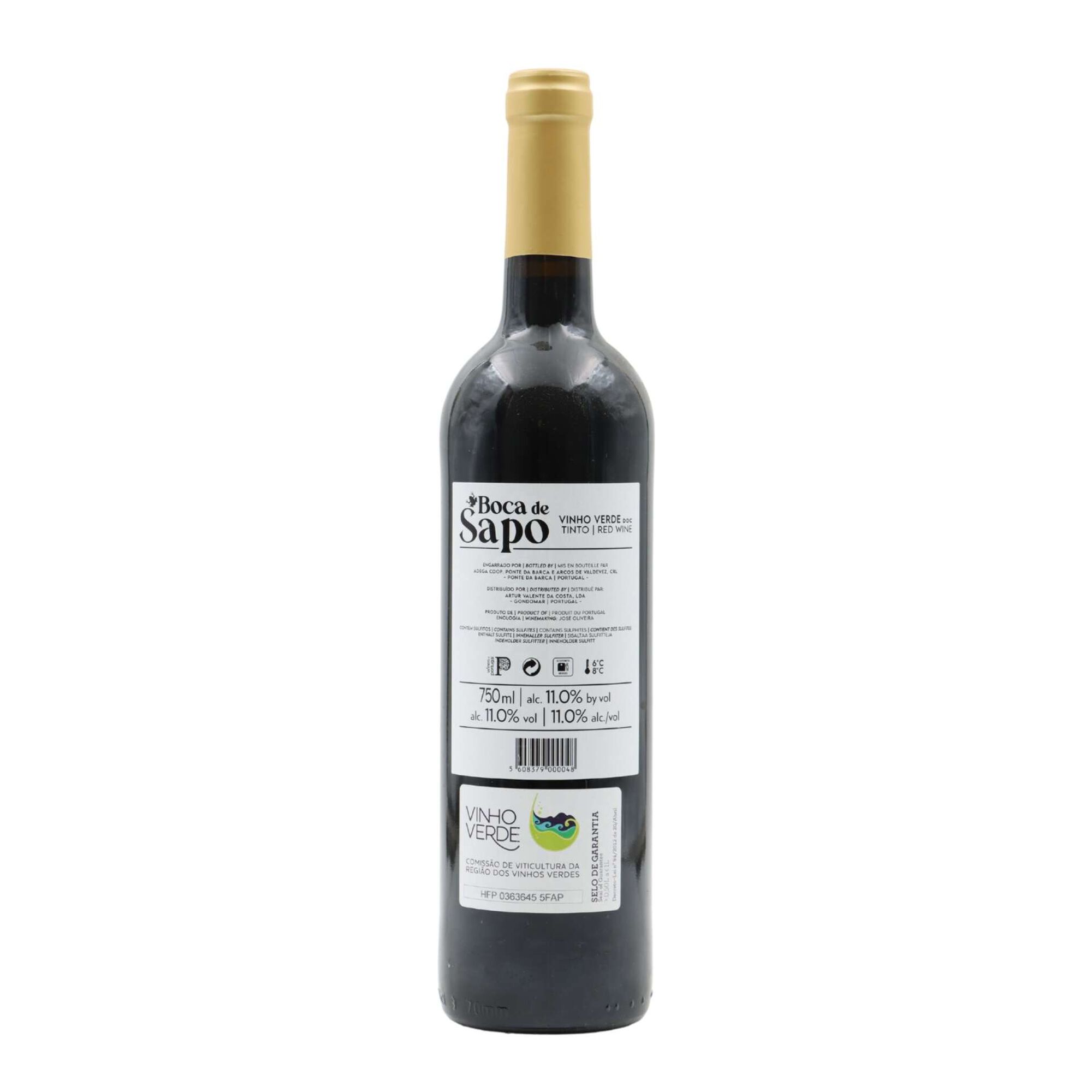 Boca De Sapo Vinho Verde Tinto