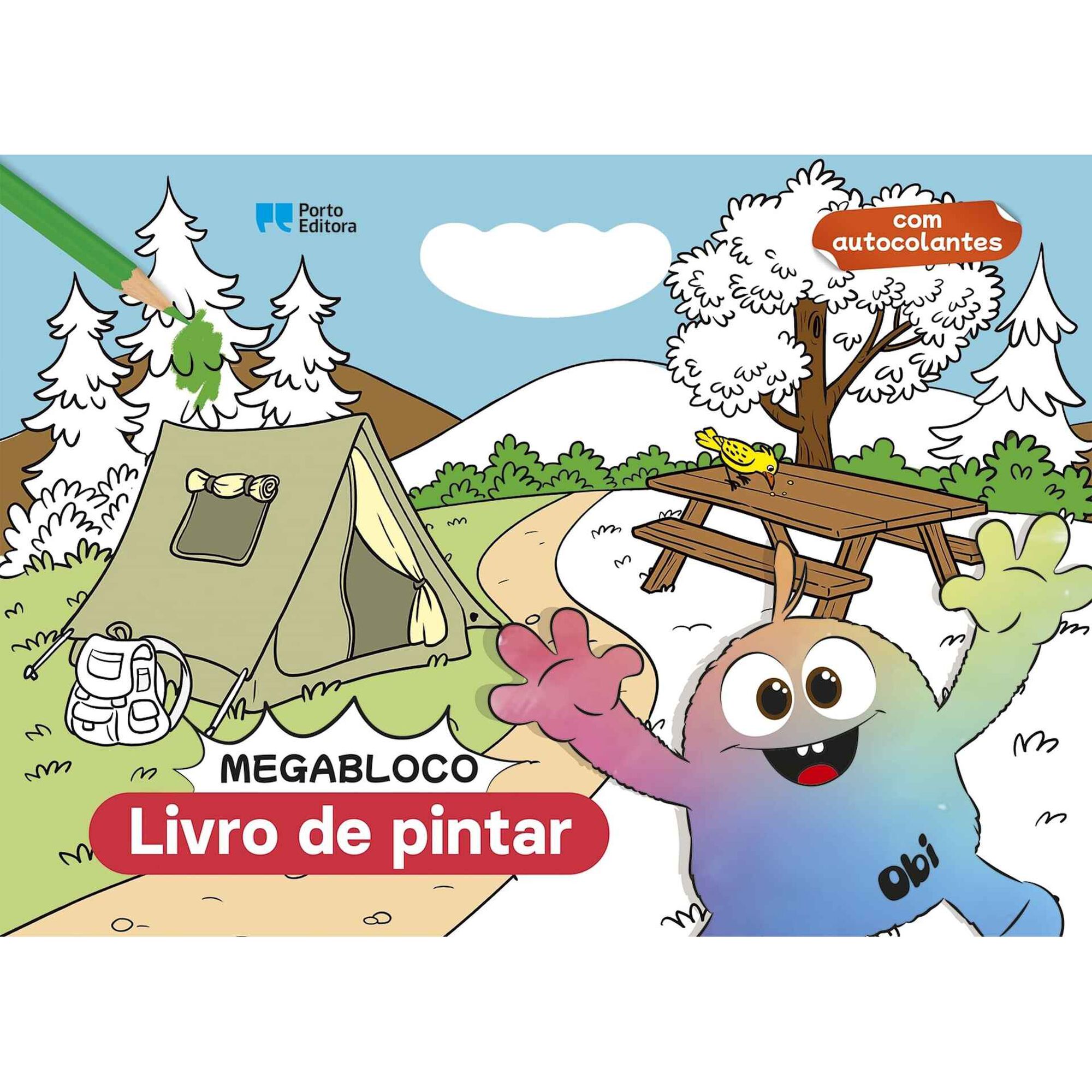 Megabloco: Livro de pintar Obi