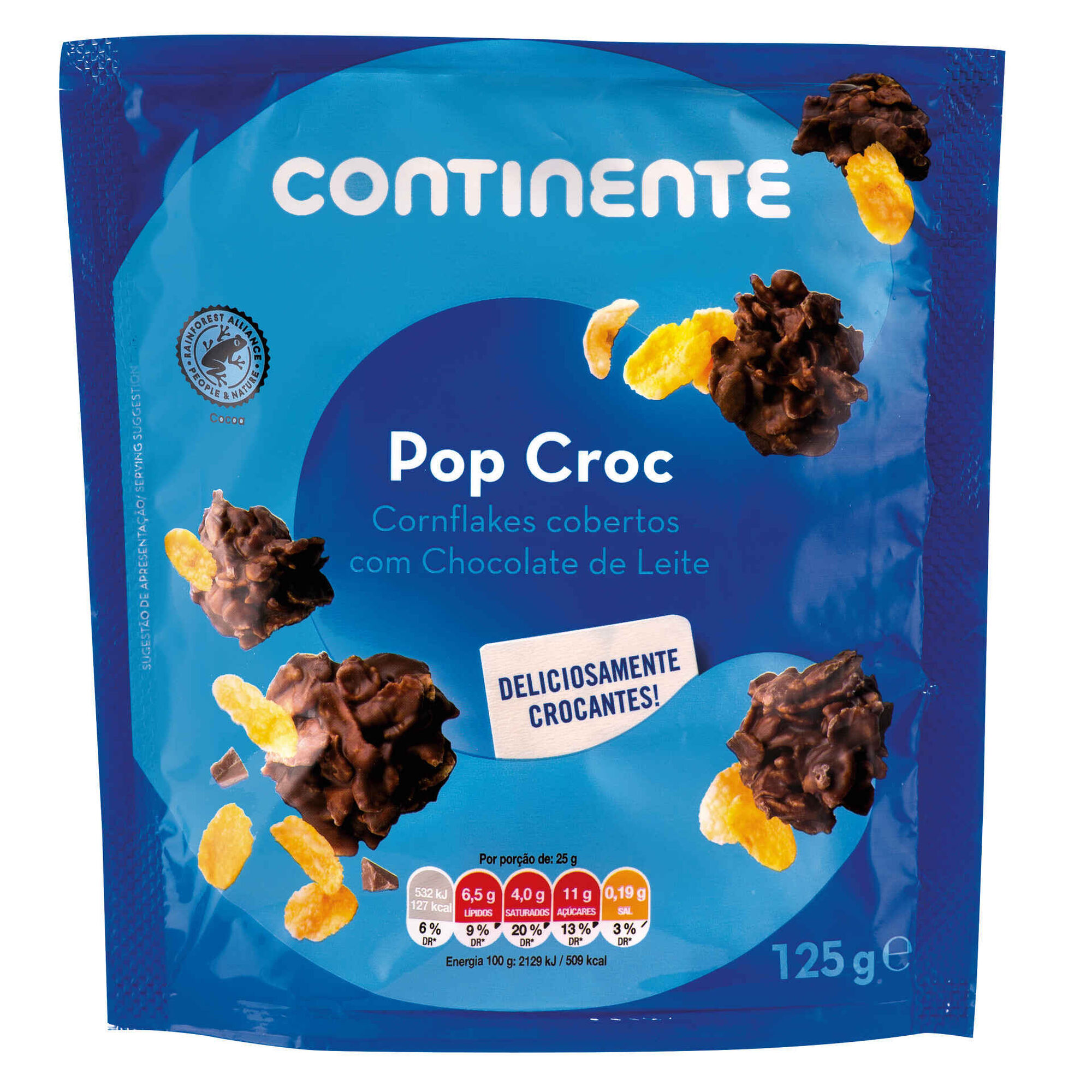 Flocos de Milho com Chocolate