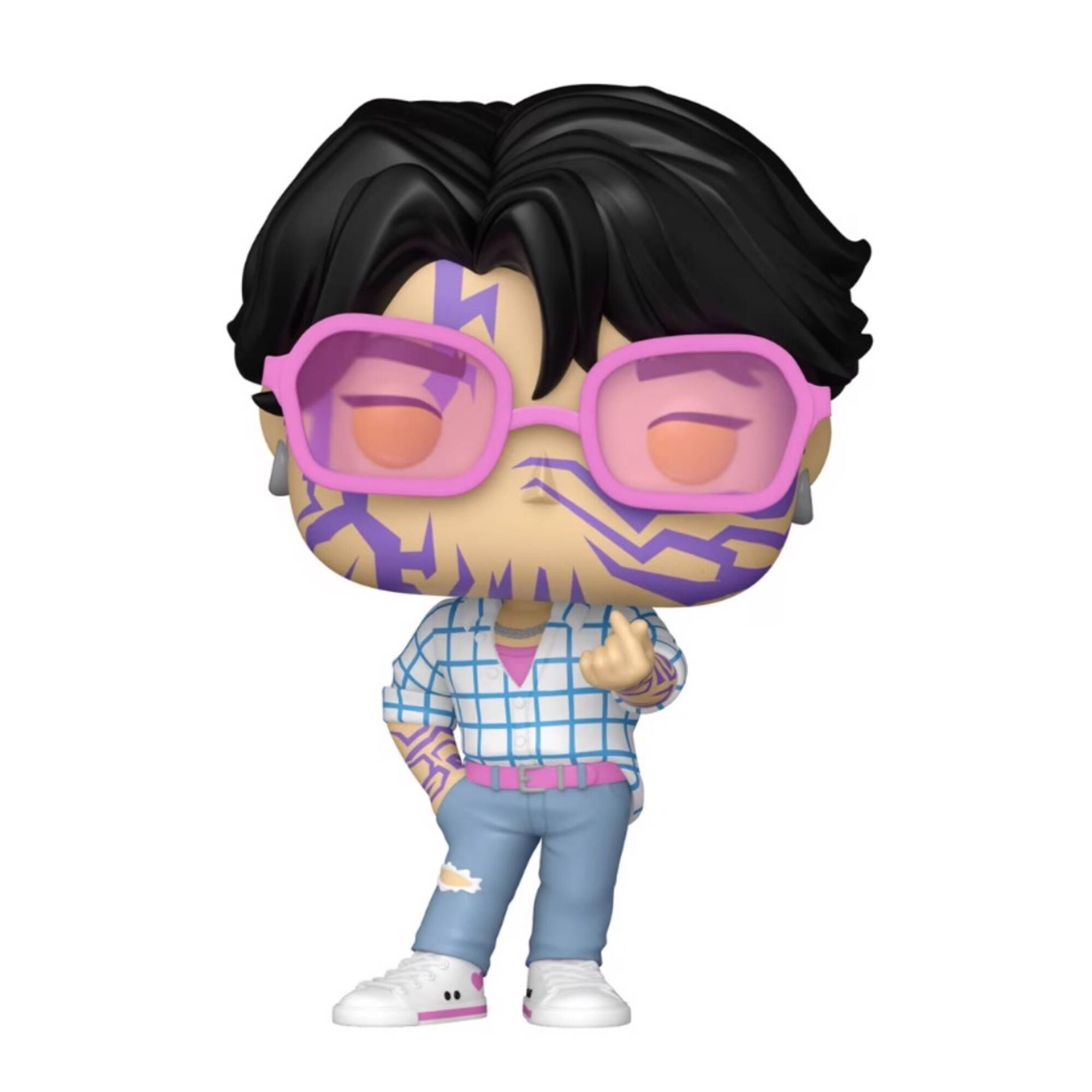 Funko - Figura K-Pop Demon Hunters - Jinu (com hip&oacute;tese de Chase)
