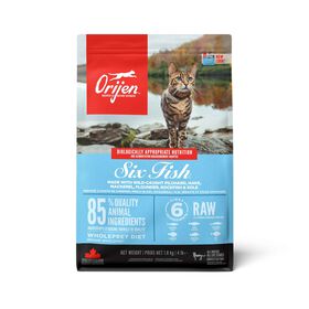 Ra&ccedil;&atilde;o para Gato Adulto Six Fish Orijen