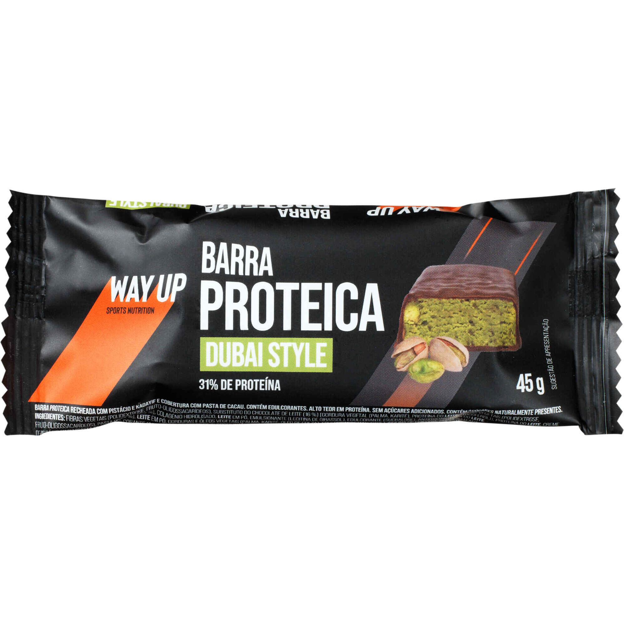 Barra Proteína Chocolate do Dubai