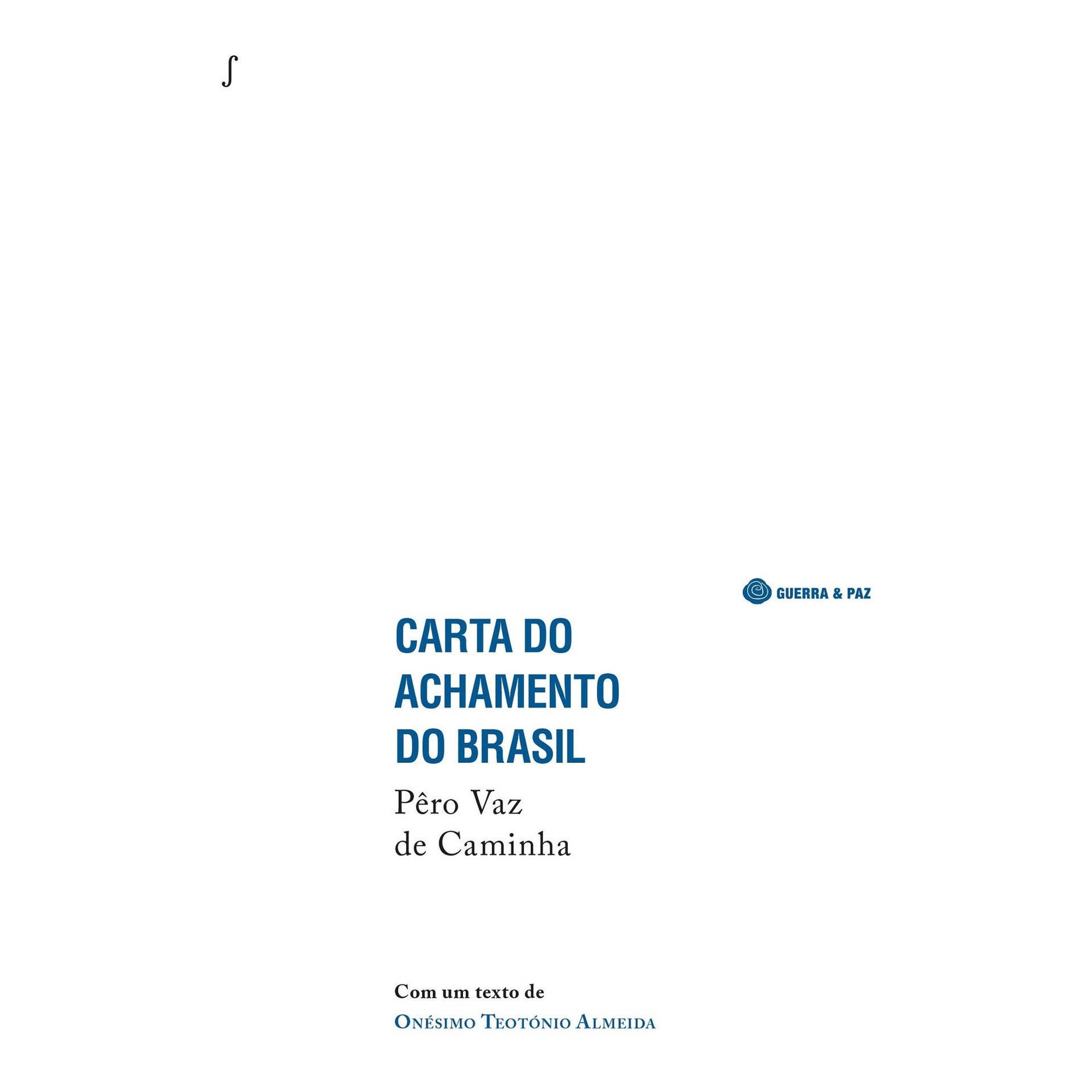 Carta do Achamento do Brasil Carta do Achamento do Brasil