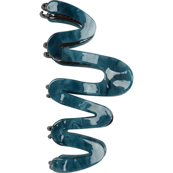 Mola de Cabelo Ondas Azul Bazarão