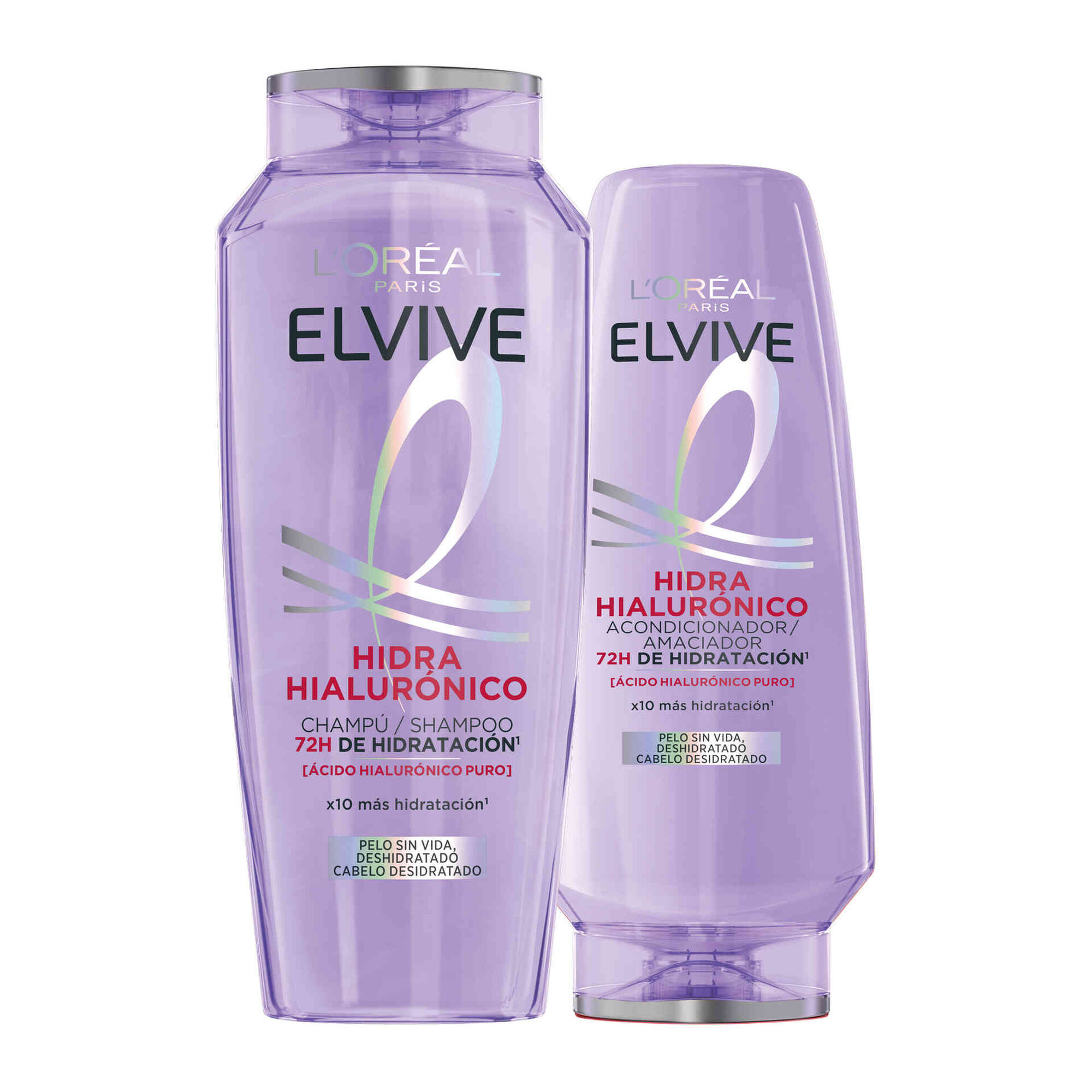 Conjunto Champô e Condicionador Elvive Hidra Hialurónico Conjunto Champô e Condicionador Elvive Hidra Hialurónico