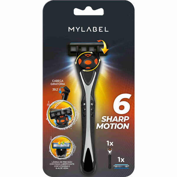 Máquina de Barbear 6 Sharp MyLabel