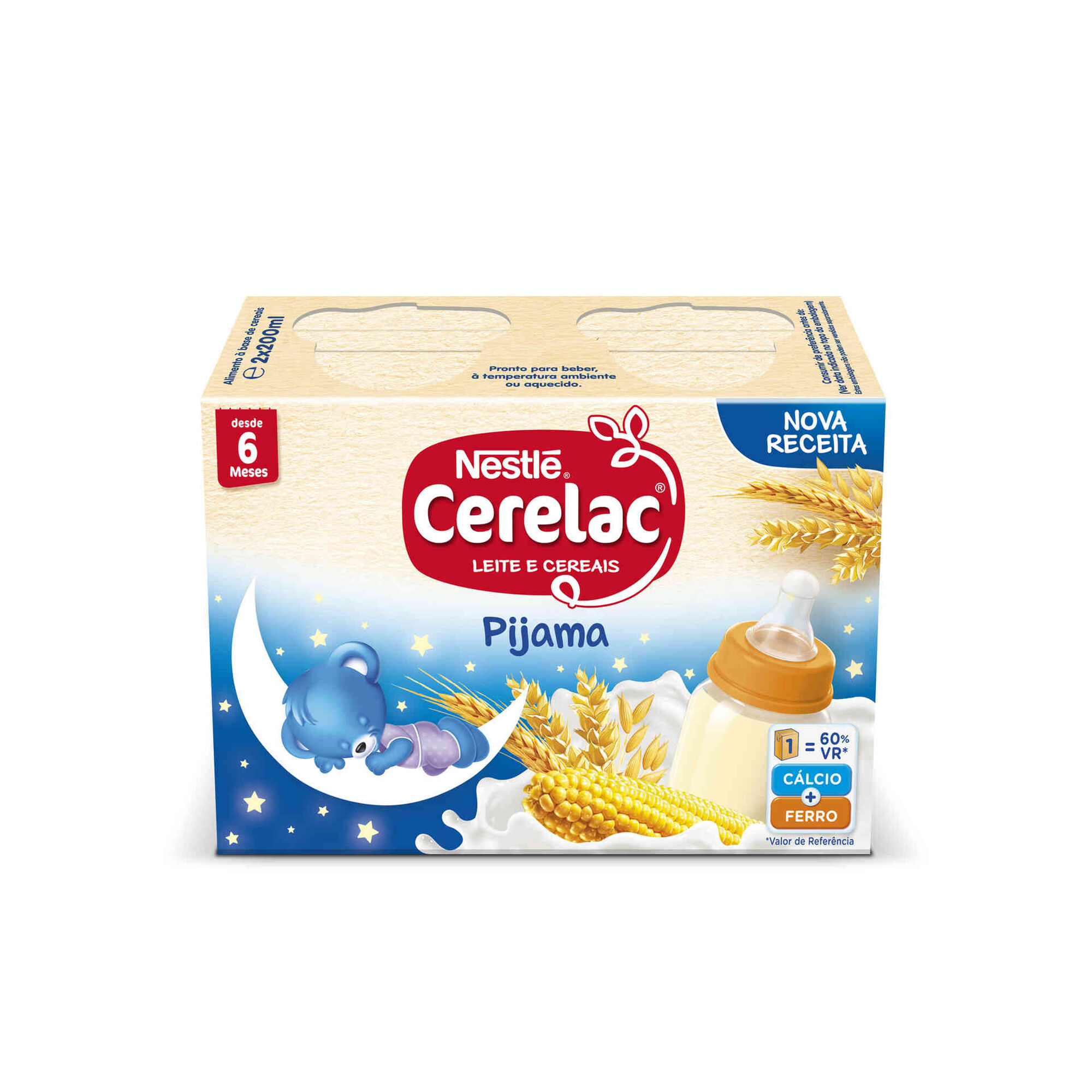 Leite Cereais Pijama +6M