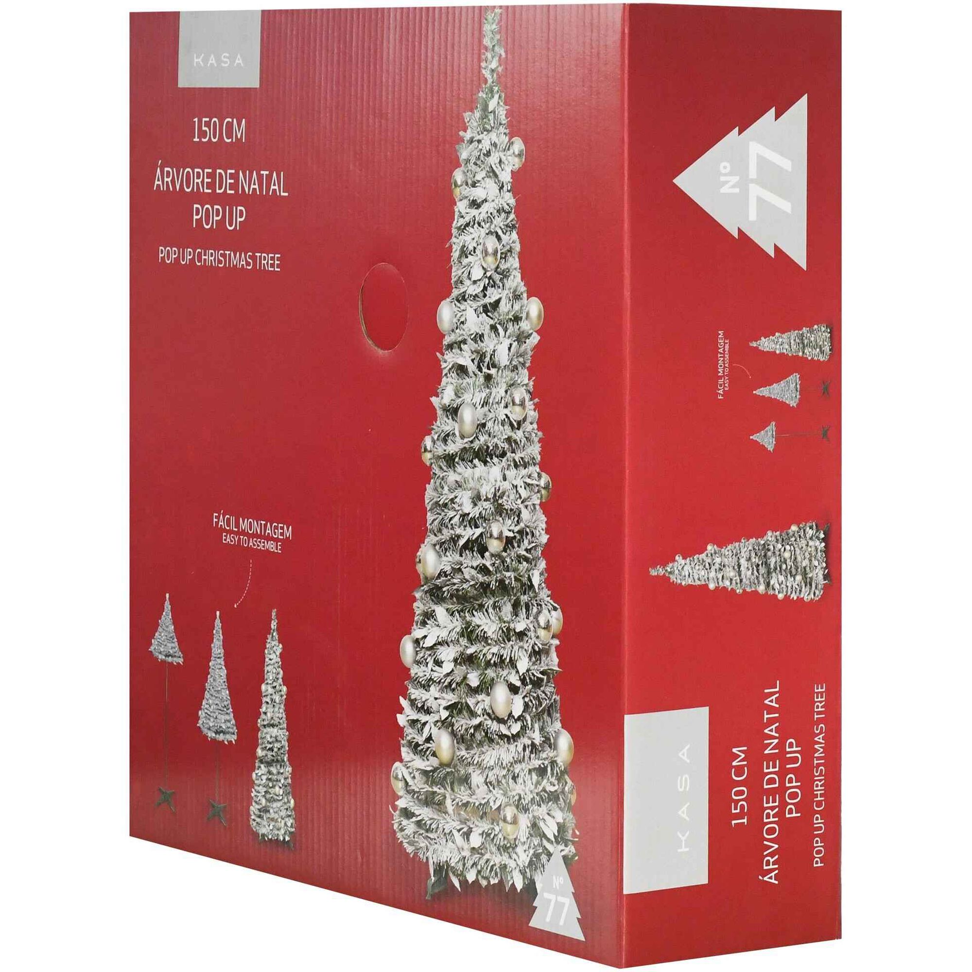 &Aacute;rvore de Natal Pop Up 150 cm Kasa