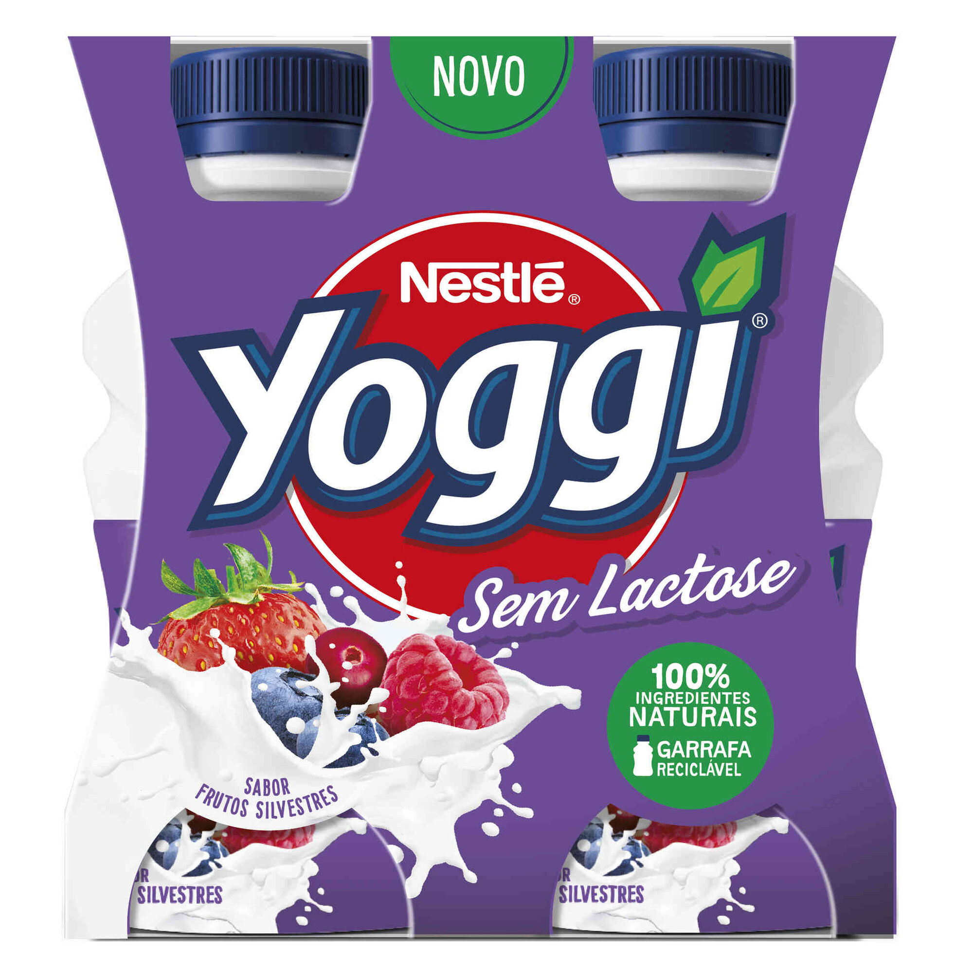 Iogurte Líquido Frutos Silvestres sem Lactose