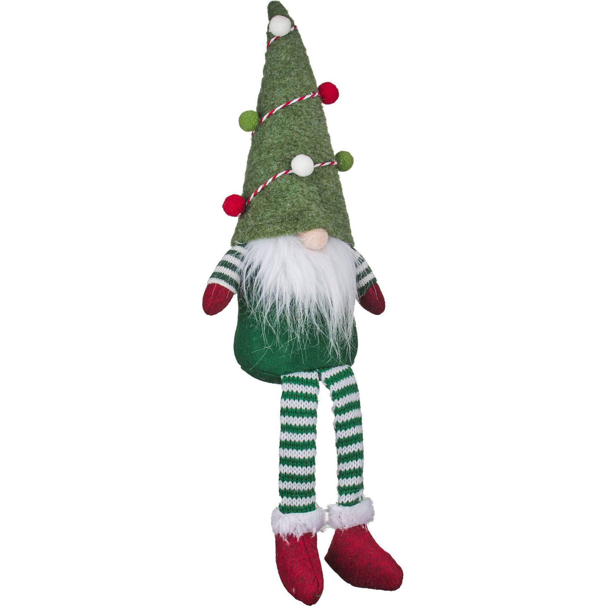 Gnomo Decorado Verde Soft Legs