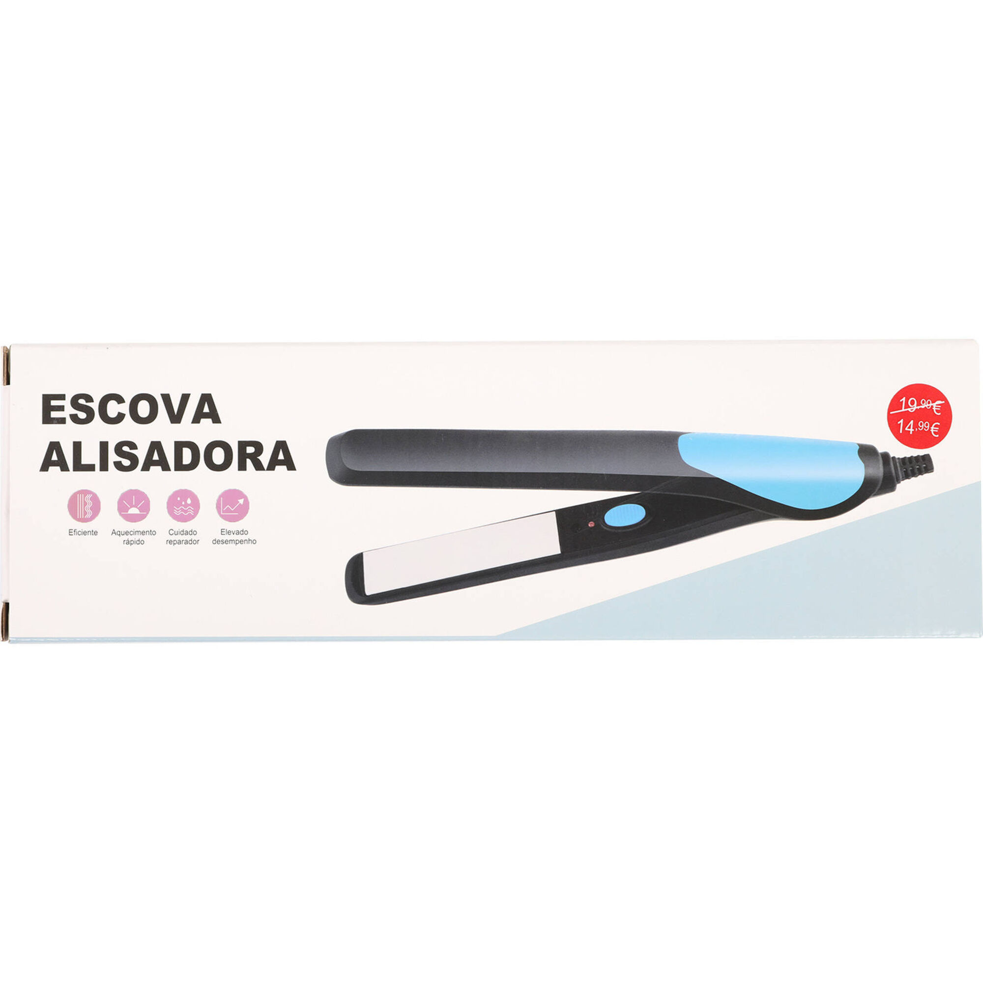 Escova Alisadora 36&ordm; Painel Digital