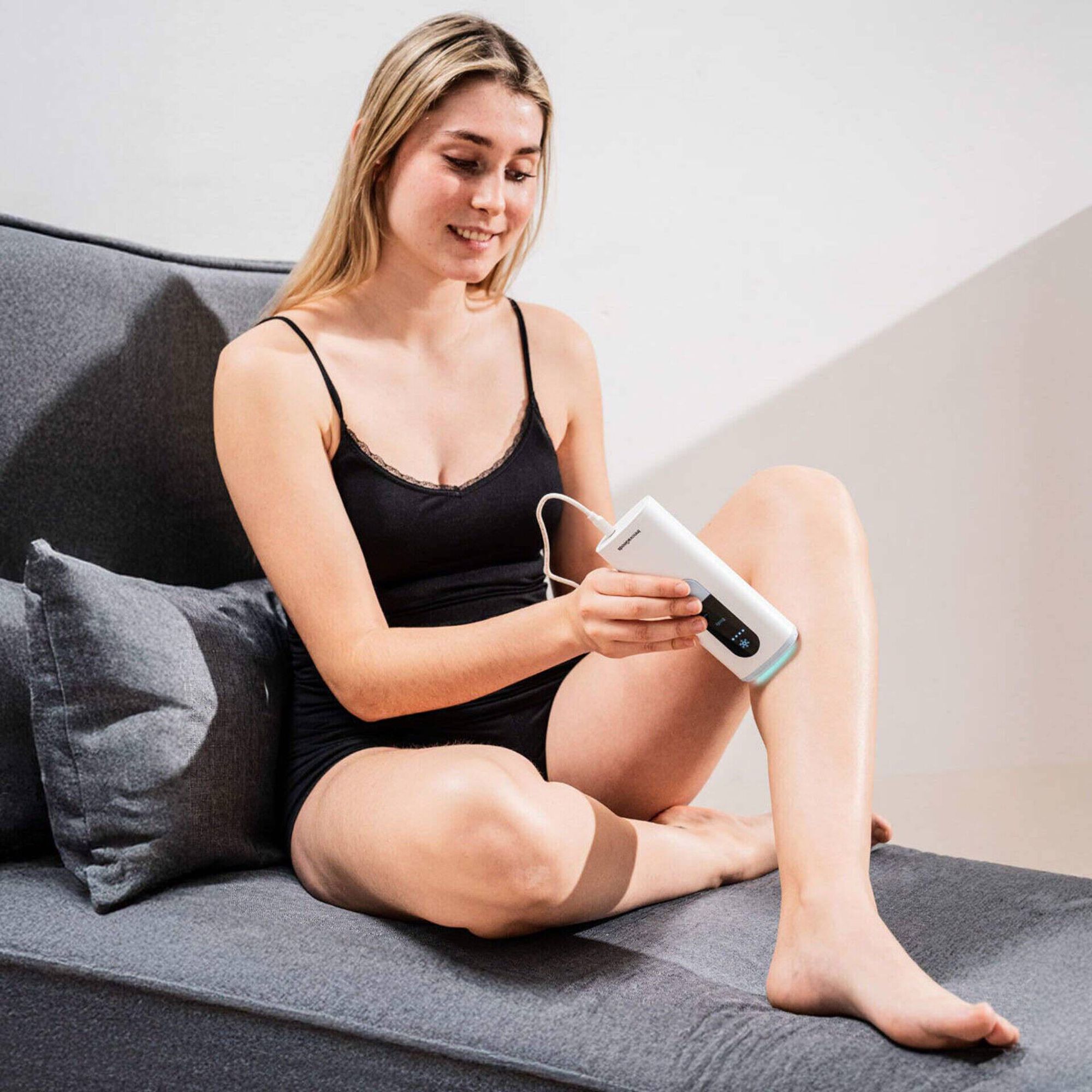Depiladora de Luz Pulsada com Fun&ccedil;&atilde;o de Frio e Acess&oacute;rios Kulepil InnovaGoods