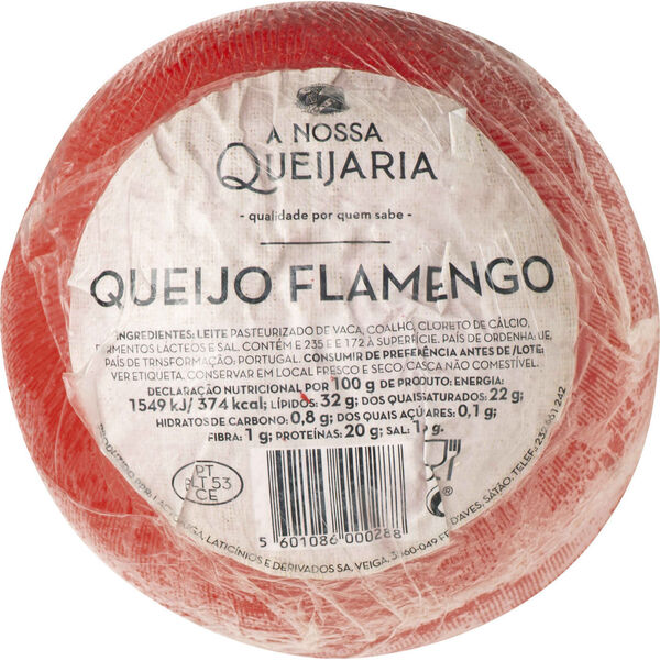 Queijo Flamengo Bola A Nossa Queijaria