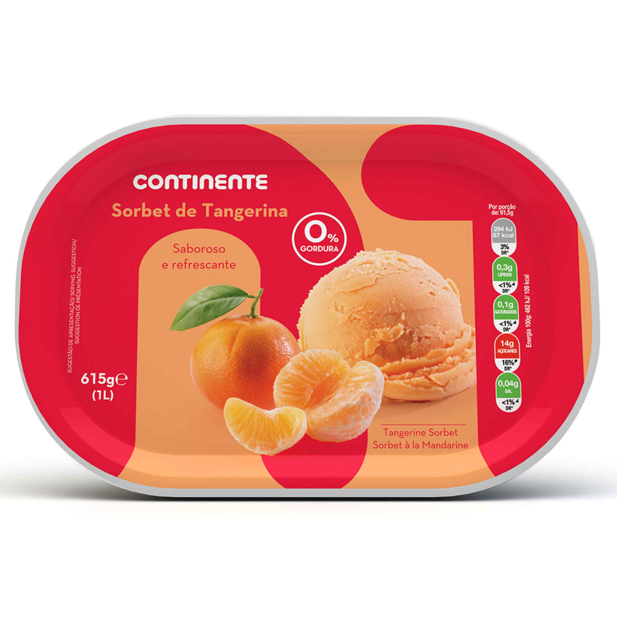 Sorbet de Tangerina Sorbet de Tangerina