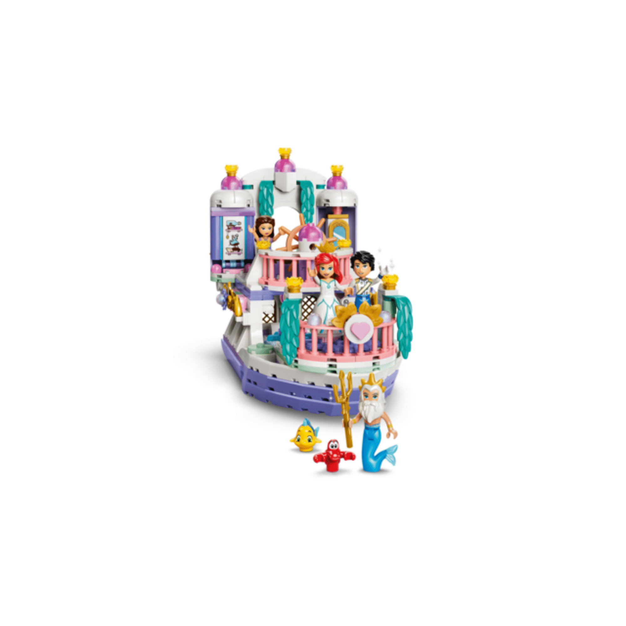 LEGO Disney - Barco do Casamento Real da Ariel - 43299
