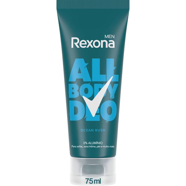 Desodorizante Creme Ocean Rush Todo o Corpo Rexona Men