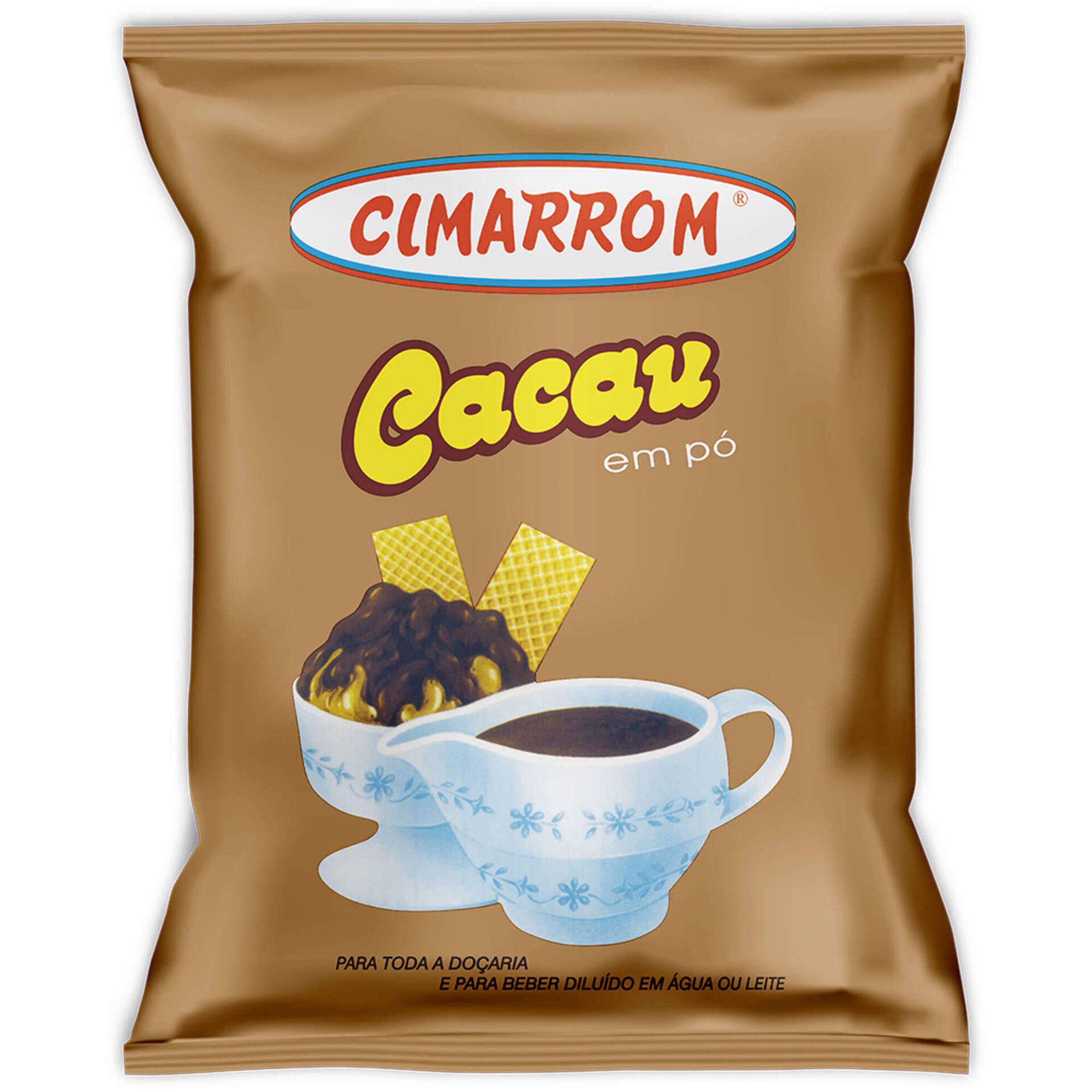 Cacau em P&oacute; Cimarrom