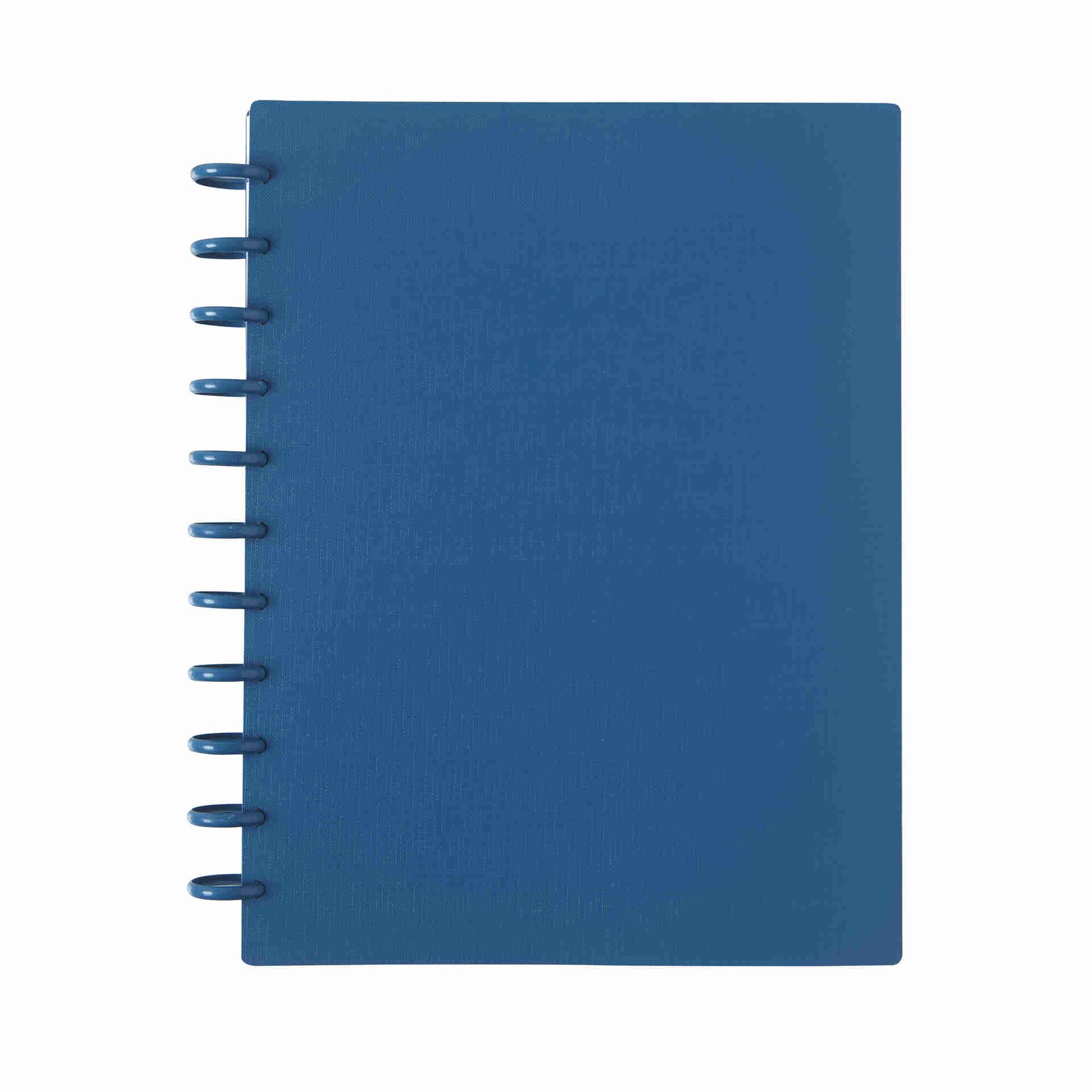 Caderno Smart Espiral A4 Pautado Azul