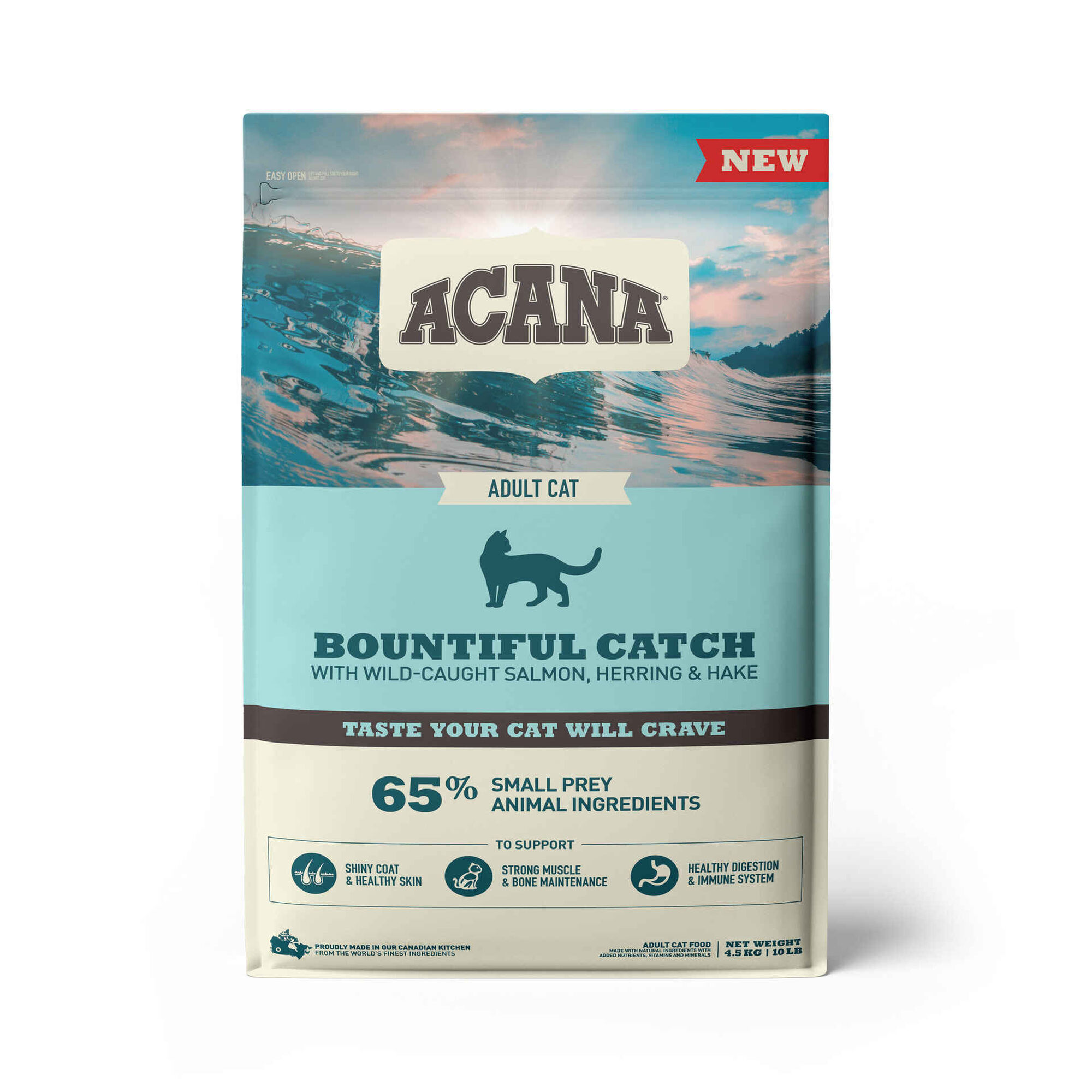 Ração para Gato Adulto Mini Bountiful Catch Salmão, Arenque e Pescada Ração para Gato Adulto Mini Bountiful Catch Salmão, Arenque e Pescada