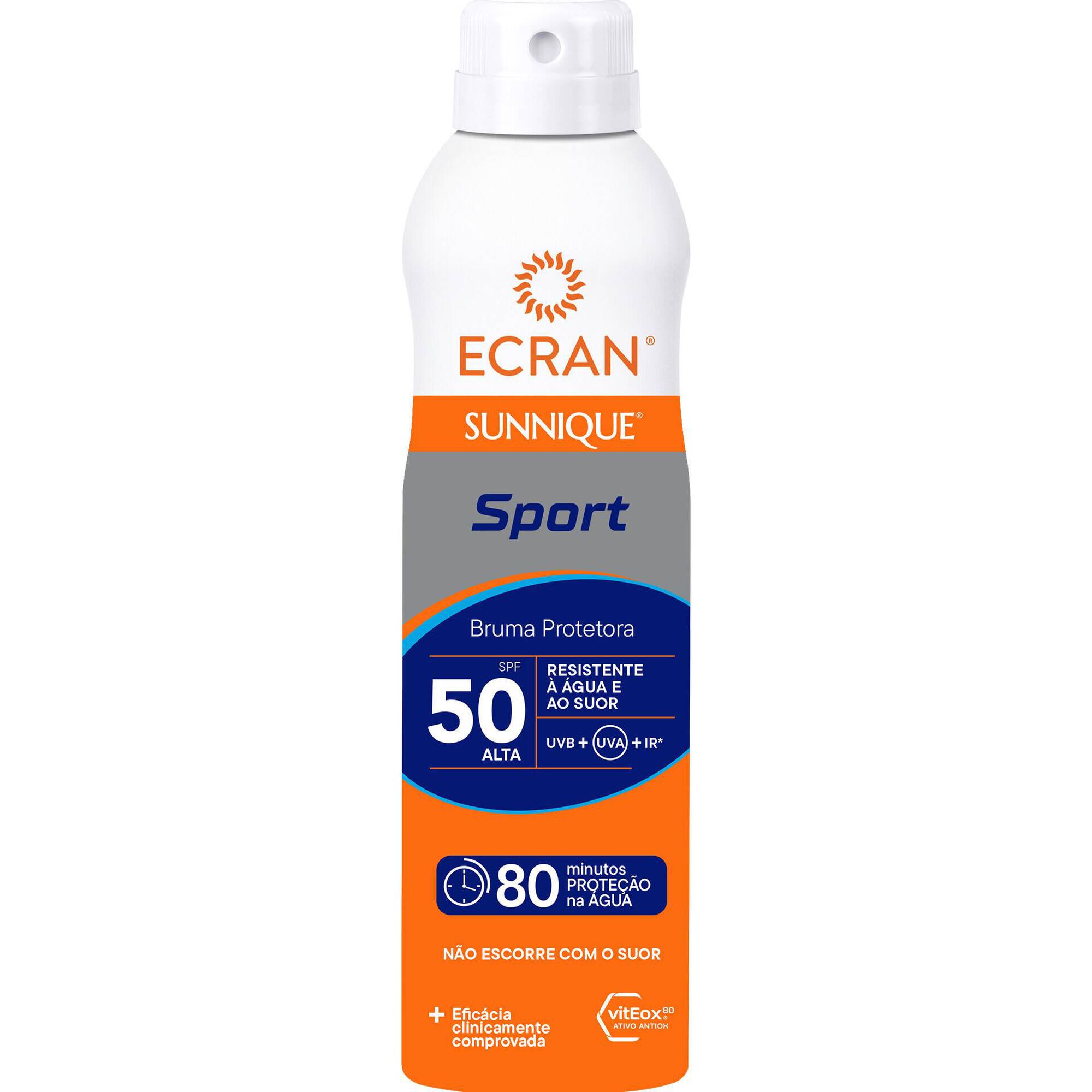 Protetor Solar Bruma Sport FPS 50 Ecran