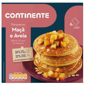 Panquecas de Maçã e Aveia