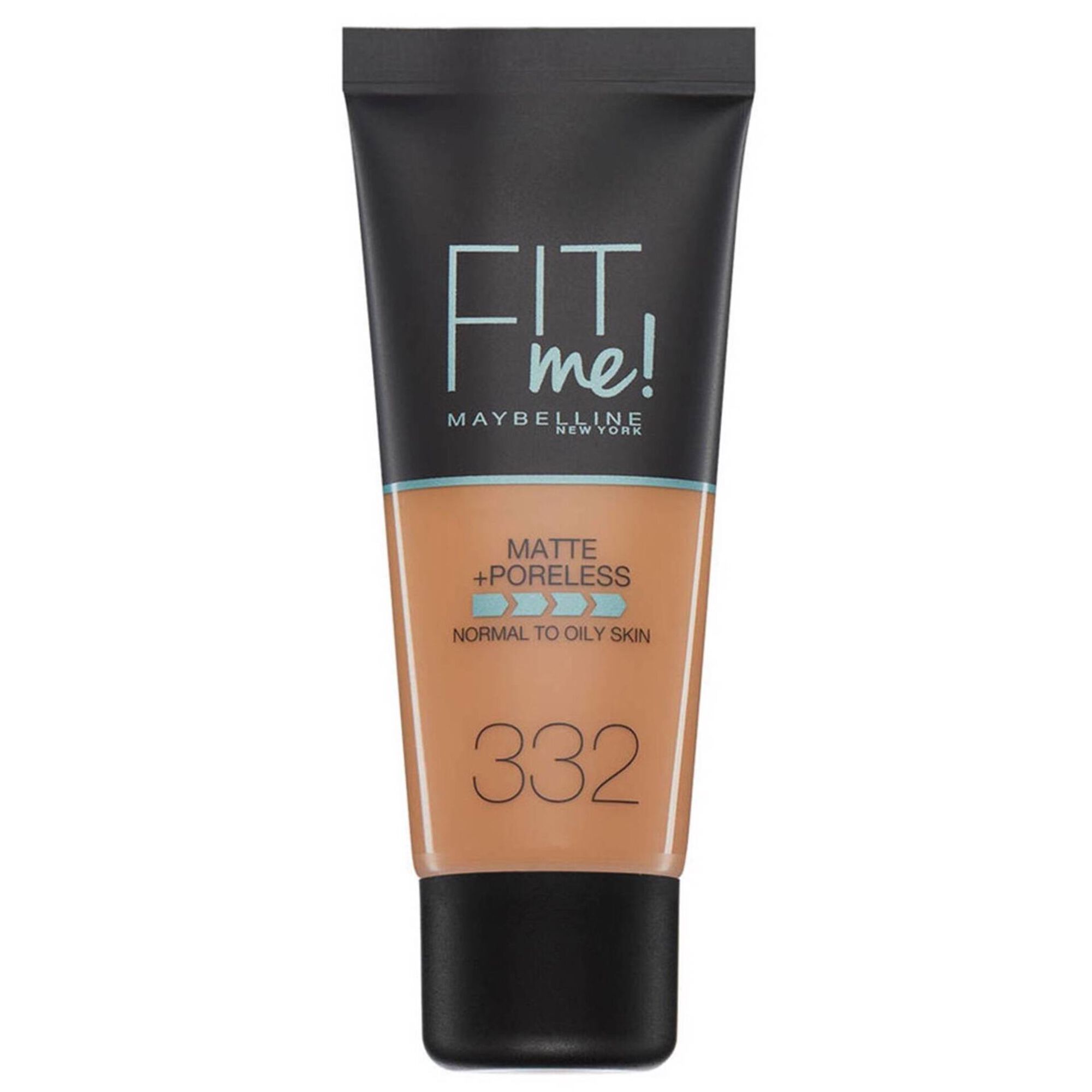 Base de Rosto Fit Me Matte & Poreless Golden Caramel 332 Base de Rosto Fit Me Matte & Poreless Golden Caramel 332