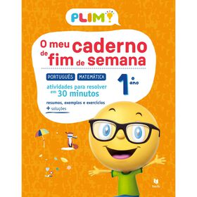 PLIM! O Meu Caderno de Fim de Semana - 1.&ordm; ano