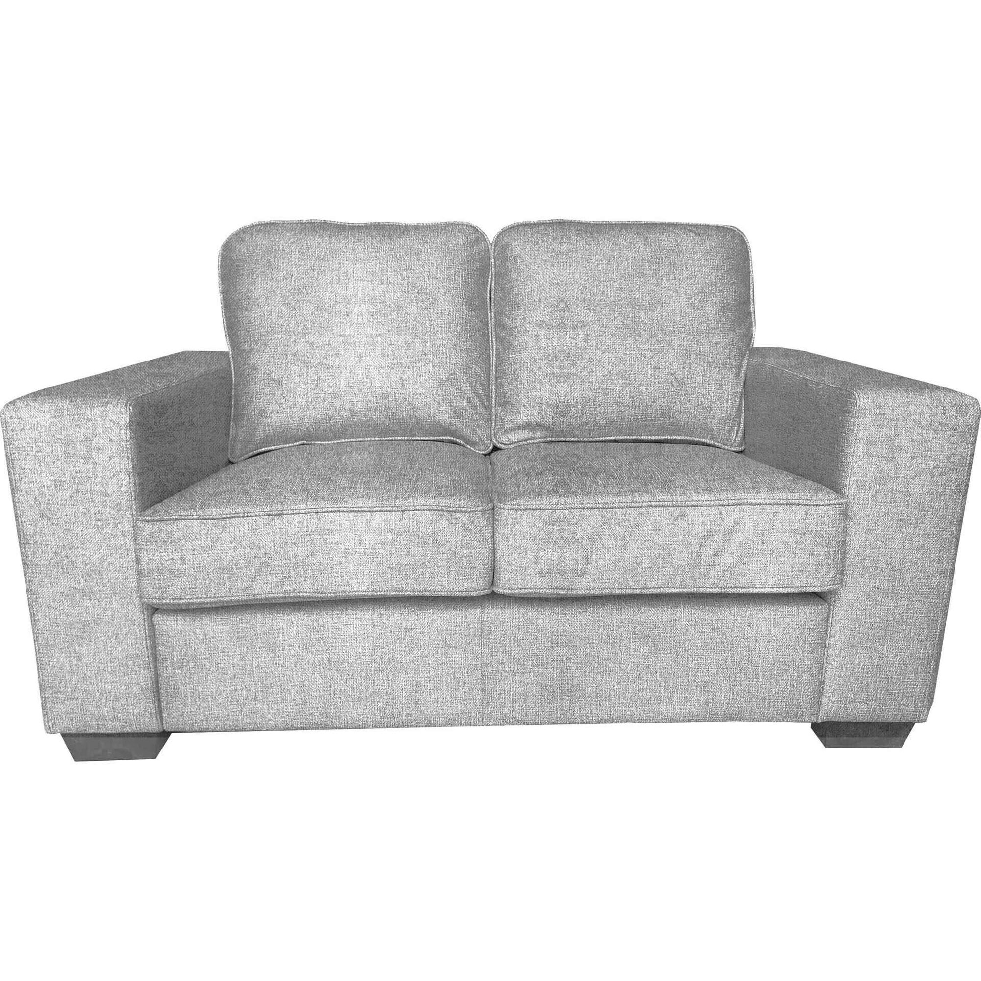 Sofá 2 Lugares 148x87x88cm Leipzig Cinza
