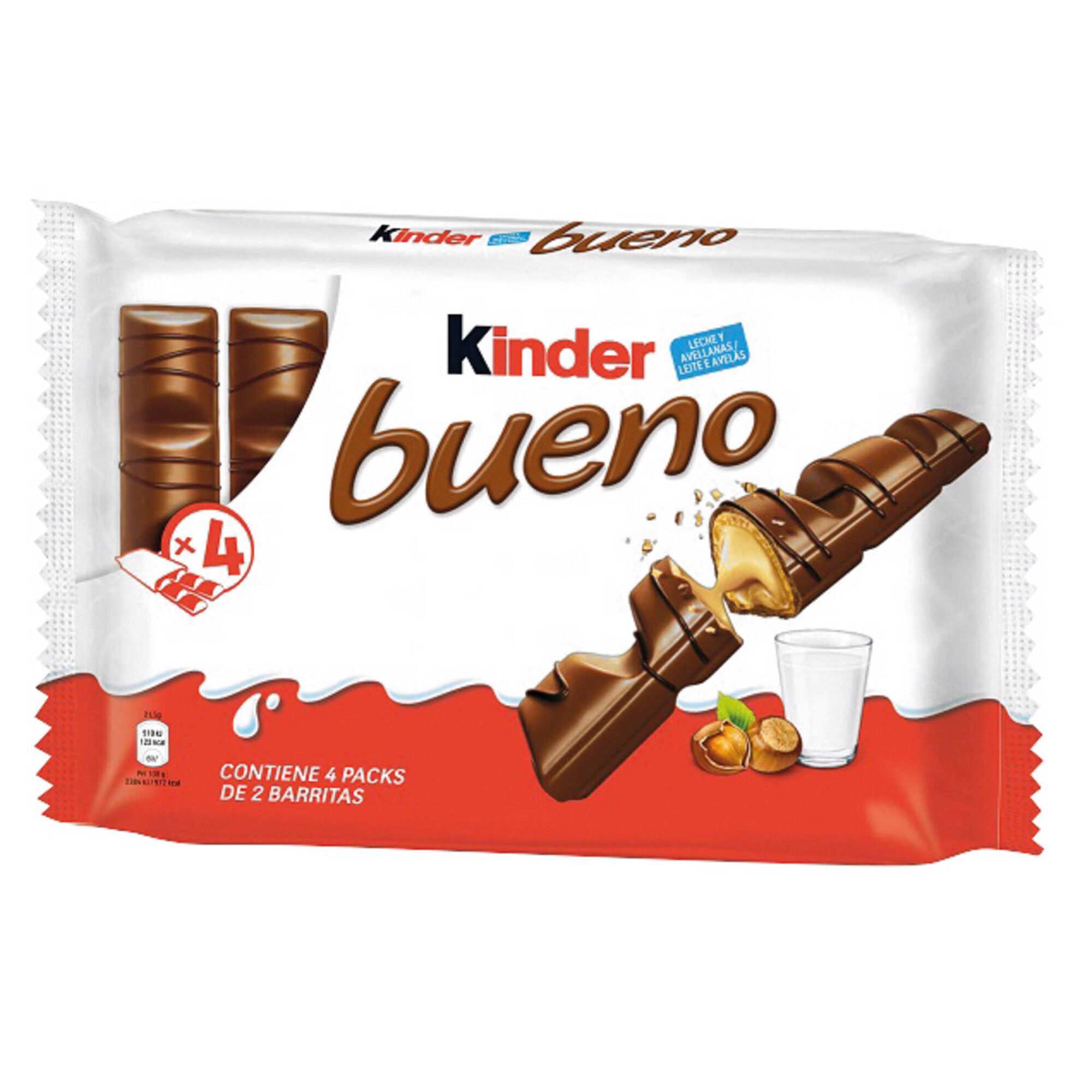 Snack de Chocolate de Leite Kinder Bueno Snack de Chocolate de Leite Kinder Bueno