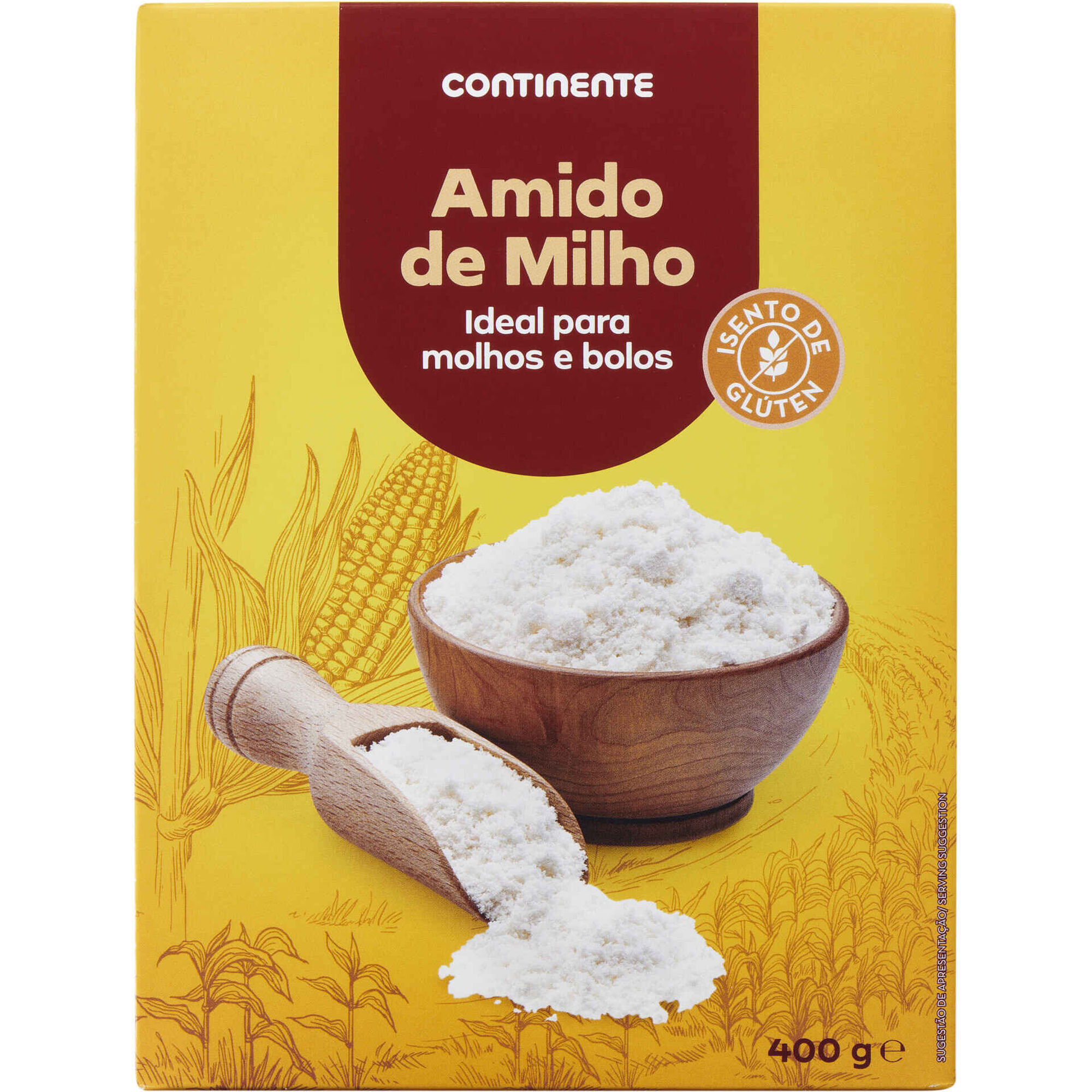 Farinha Amido de Milho sem Gl&uacute;ten Continente