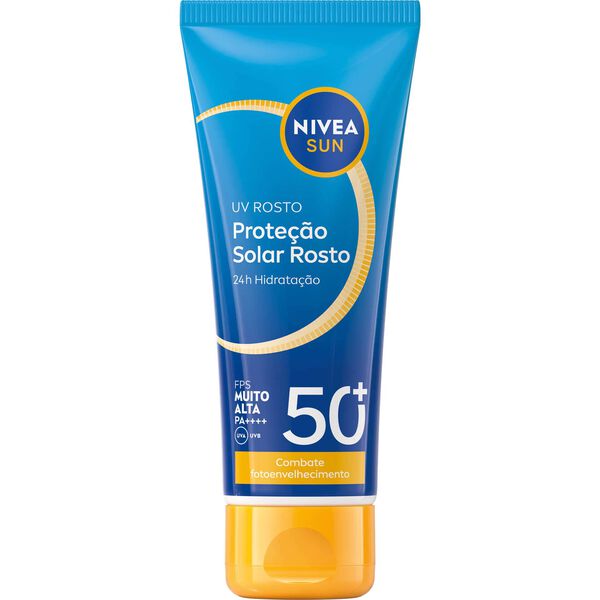 Protetor Solar Rosto Stick UV FPS 50+ Nivea Sun