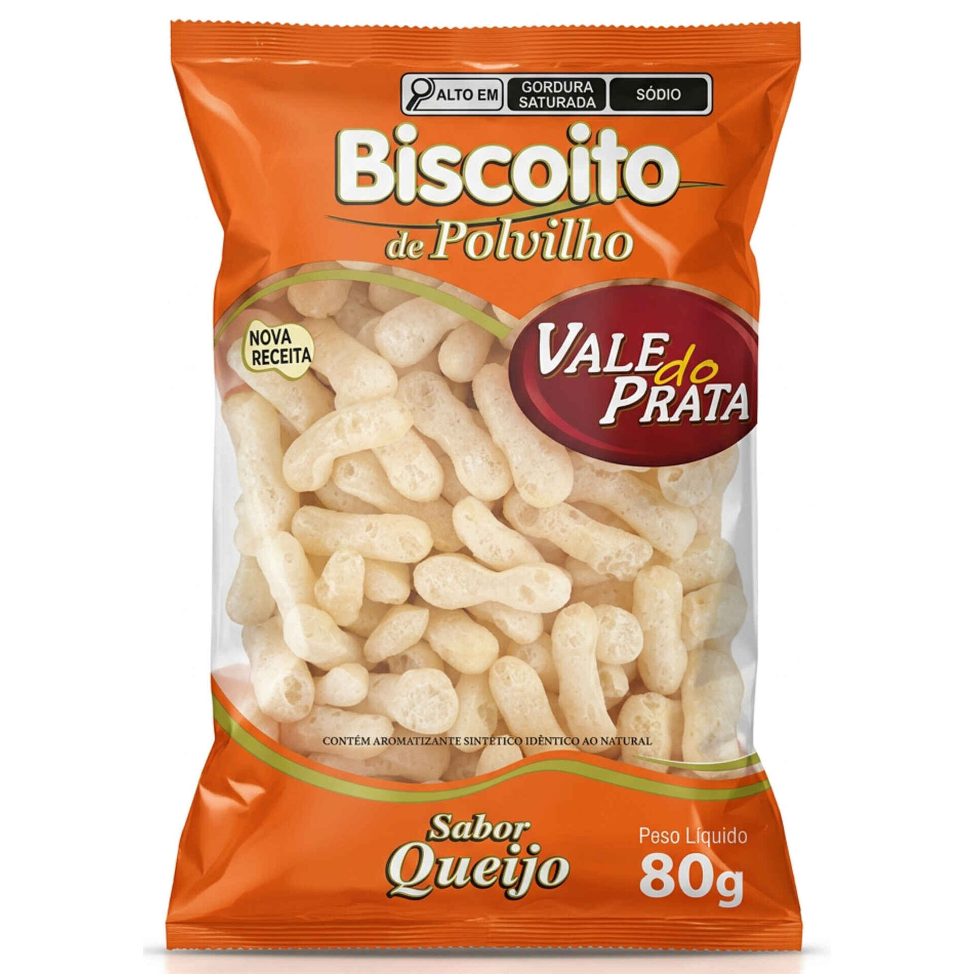 Biscoito de Polvilho Sabor a Queijo Vale do Prata