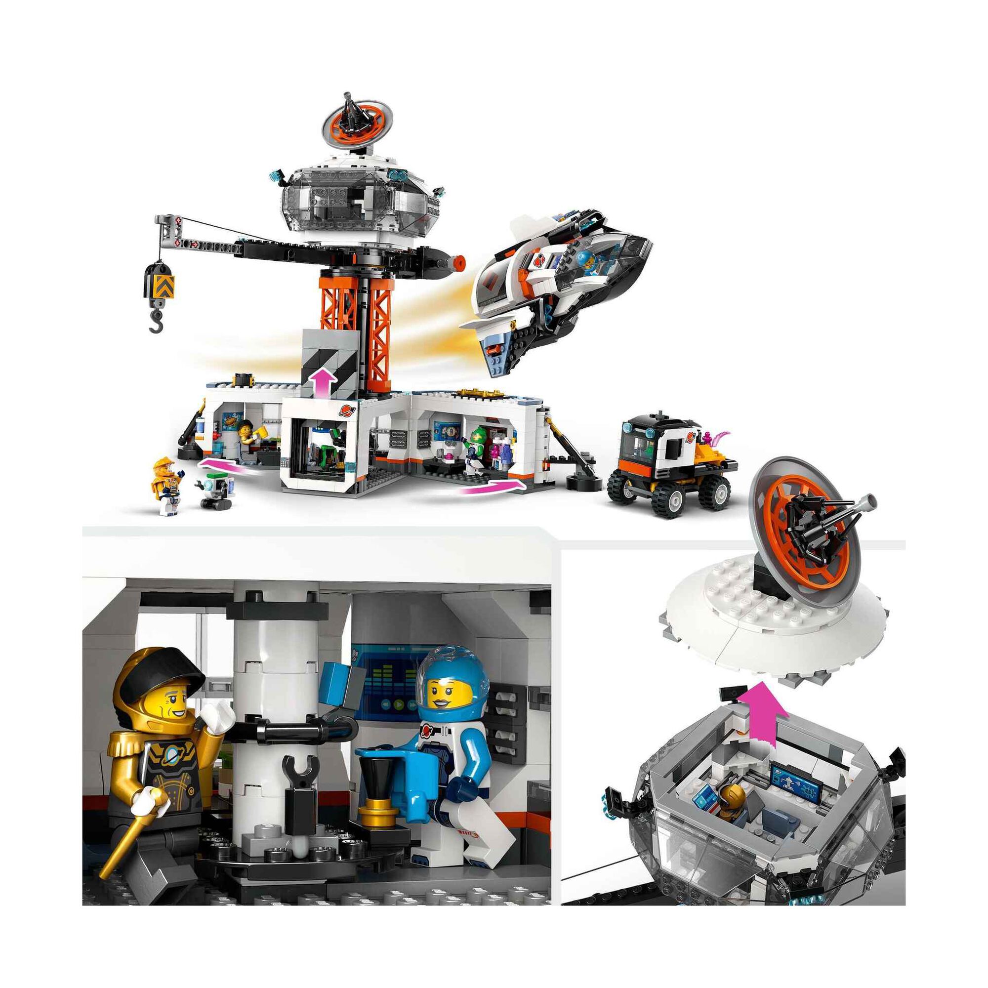 Base Espacial e Plataforma de Lançamento de Foguetão - 60434