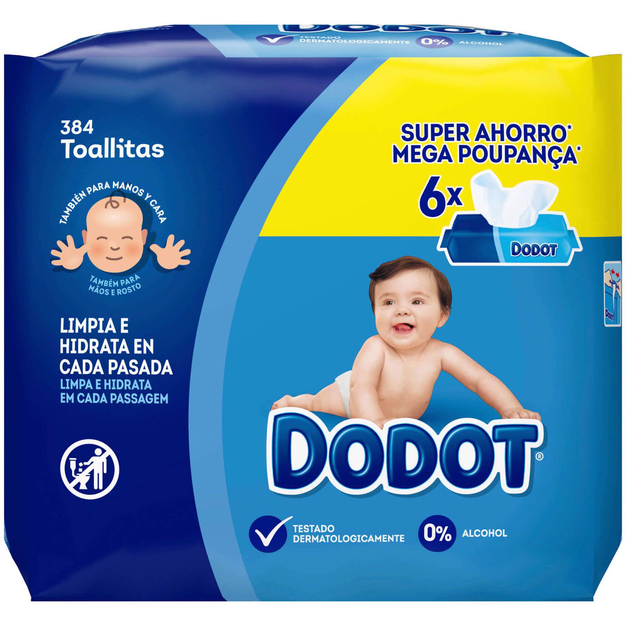 Toalhitas Bebé Azul