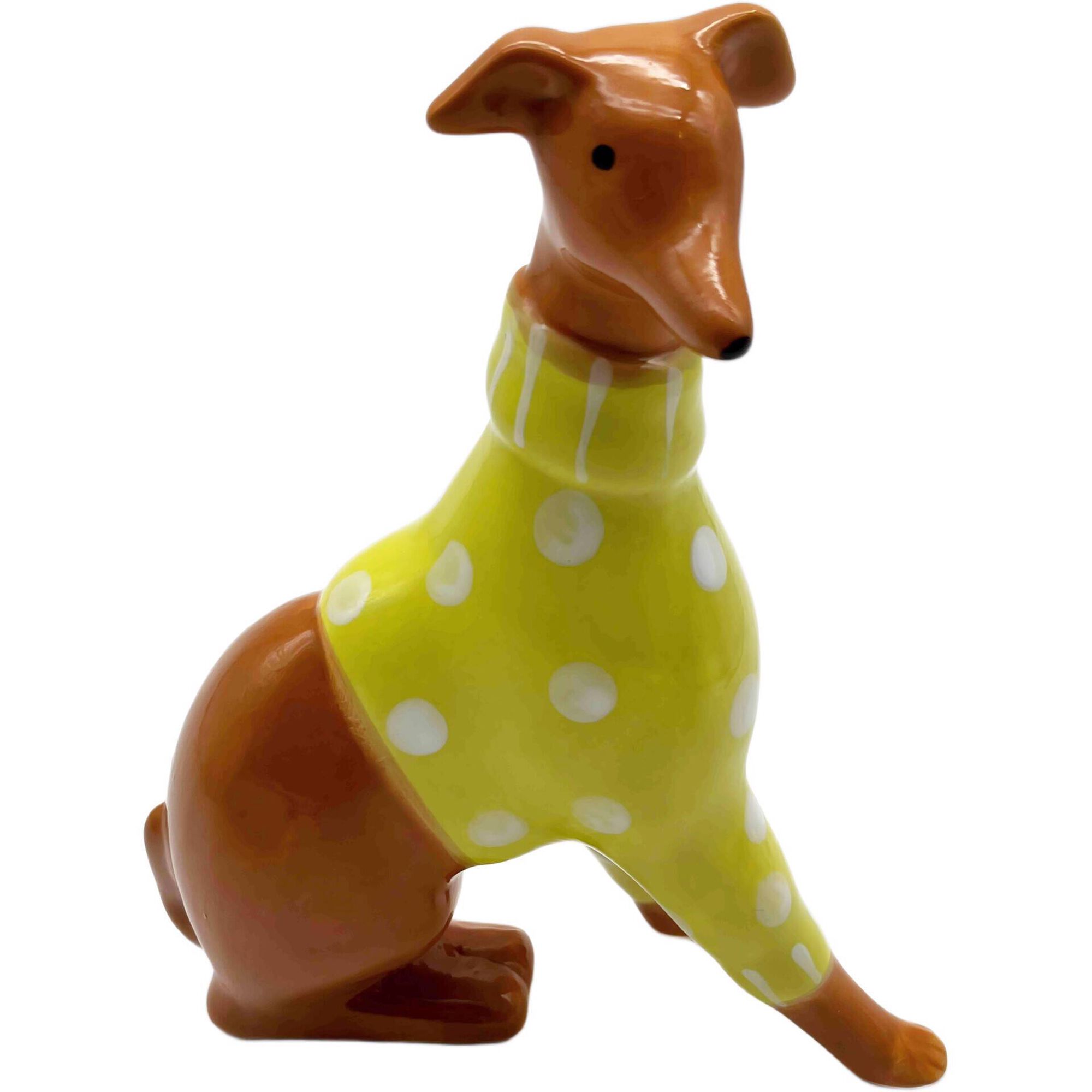 C&atilde;o Cer&acirc;mica Amarelo Kasa