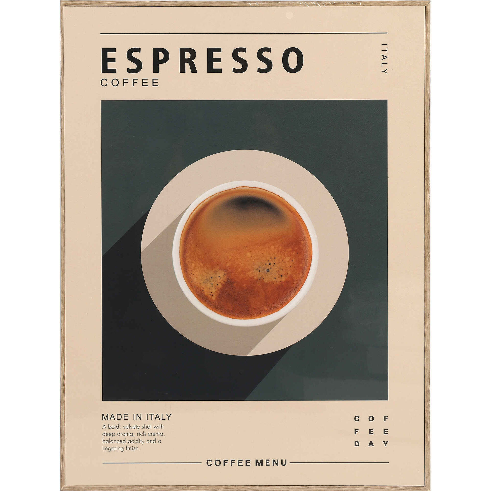 Quadro Decorativo 30x40cm Expresso Kasa