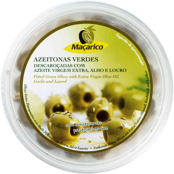 Azeitona Verde com Azeite, Alho e Louro Maçarico