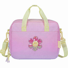 Lancheira 7L Rosa Happy Flower