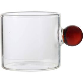 Copo Caf&eacute; 90ml com Asa Bola Castanha Kasa