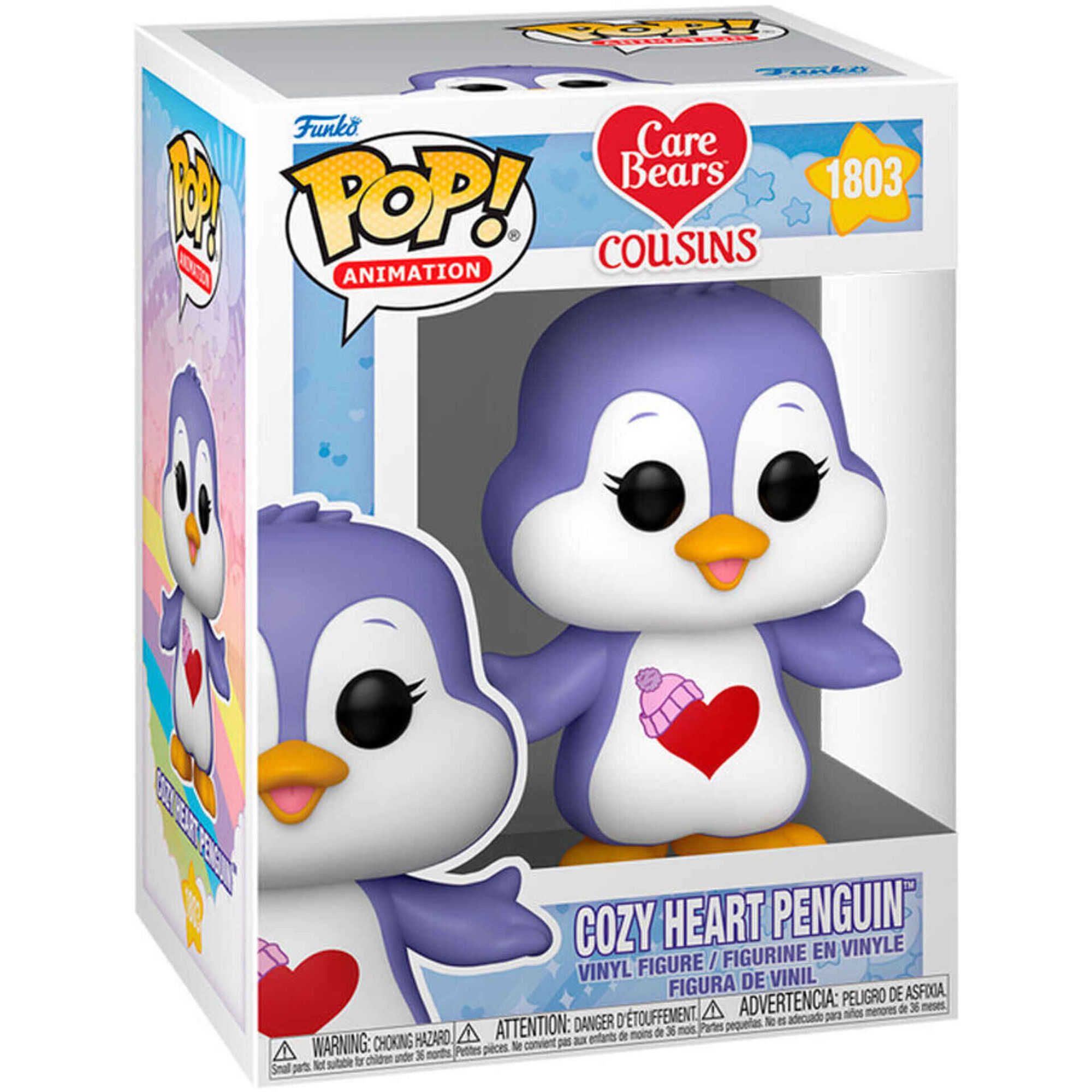 Funko - Figura Care Bears Cousins - Cozy Heart Penguin