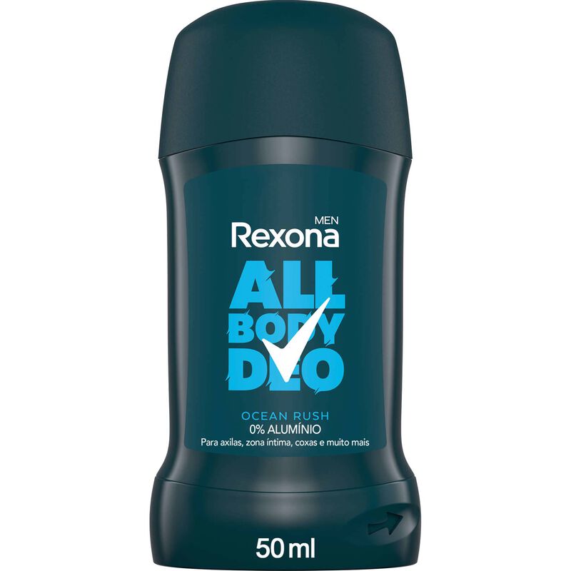 Desodorizante Stick Ocean Rush Todo o Corpo Rexona Men