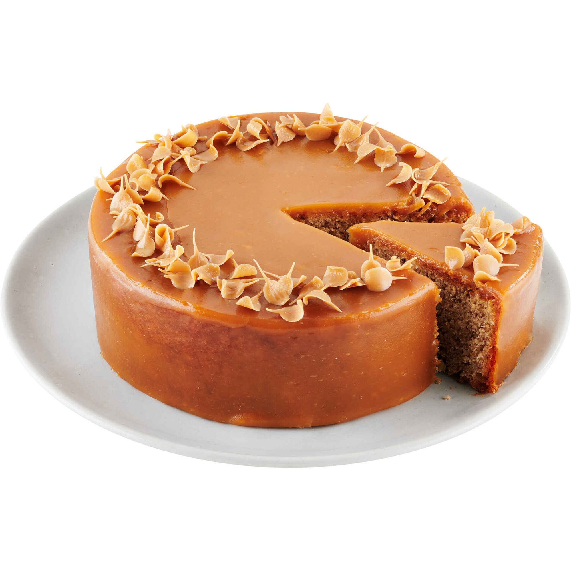 Bolo de Caramelo Salgado Casa do Crespo