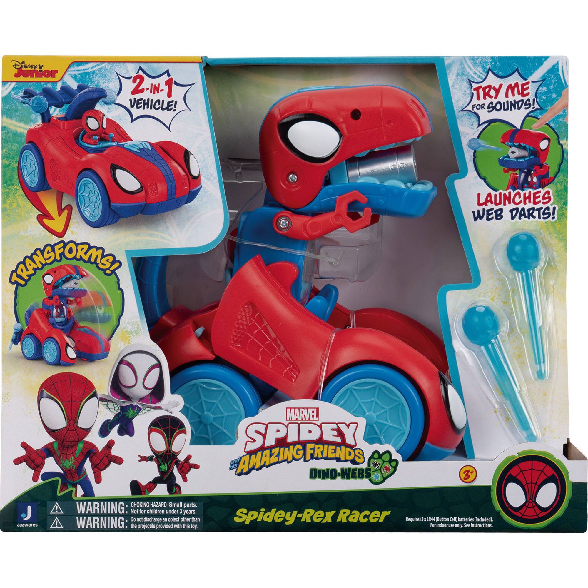 Veículo Spidey Spider Rex Racer