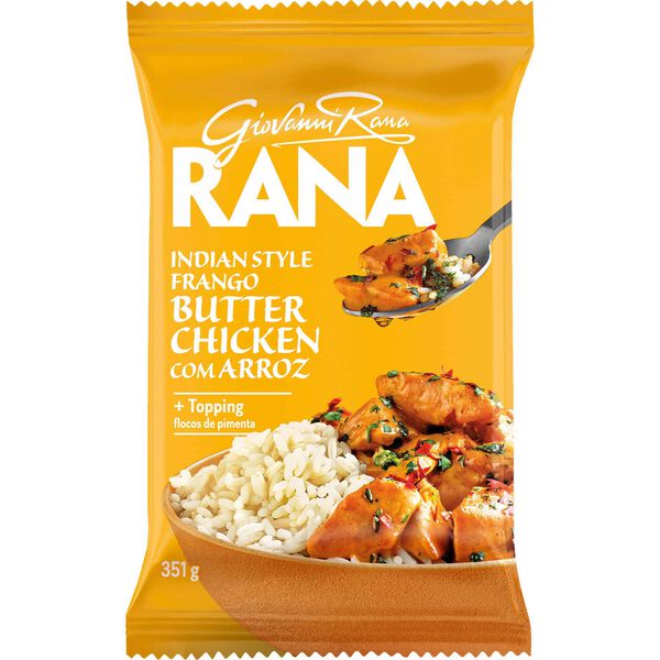 Kit Butter Chicken com Arroz Rana