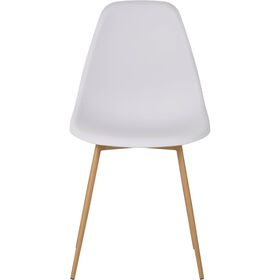 Cadeira N&oacute;rdica Branca Kasa