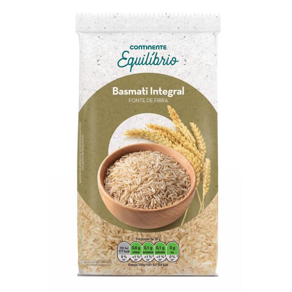 Arroz Basmati Integral Continente Equilíbrio