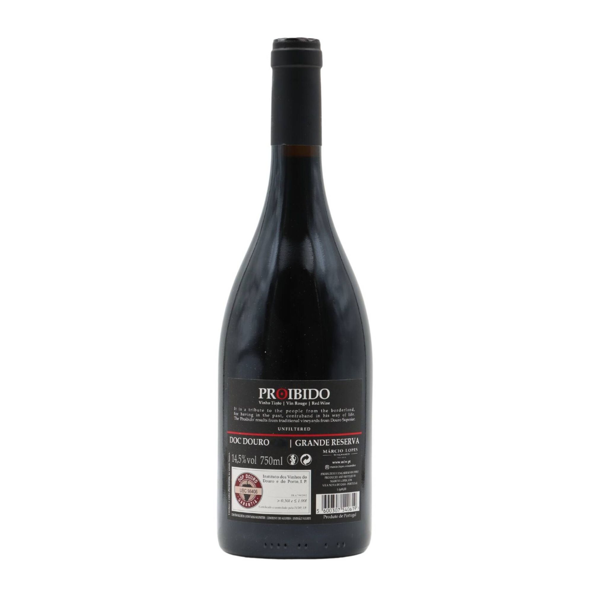 Proibido Grande Reserva Douro Vinho Tinto